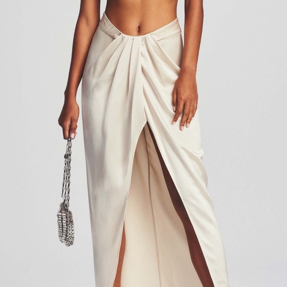 RETROFETE ASIMI SKIRT CHAMPAGNE SIZE M NWT - Picture 3 of 4